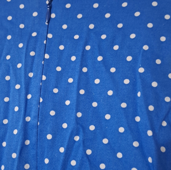 Kate Kasin Girls Rockabilly 50s Polka-dot Aline Dress - Picture 7 of 9